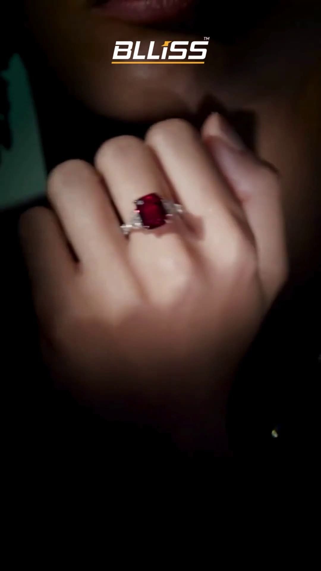 Luxury Ruby & Diamond Necklace - Image 4